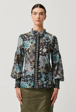 Load image into Gallery viewer, Knox Cotton Silk Shirt - Dahlia Fields