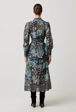 Load image into Gallery viewer, Sierra Cotton Silk Midi Dress - Dahlia Fields