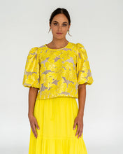 Load image into Gallery viewer, Rochelle Blouse - Sunglow Yellow