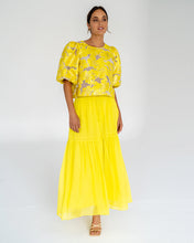 Load image into Gallery viewer, Rochelle Blouse - Sunglow Yellow