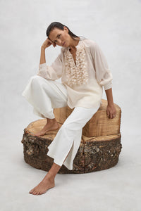 Praline Blouse - Nougat