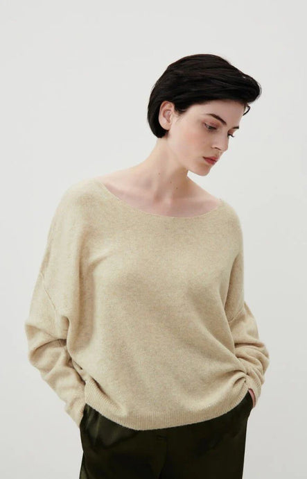 Damsville Sweater - Sand Melange