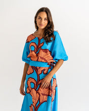 Load image into Gallery viewer, Whitehaven Blouse - Hibiscus