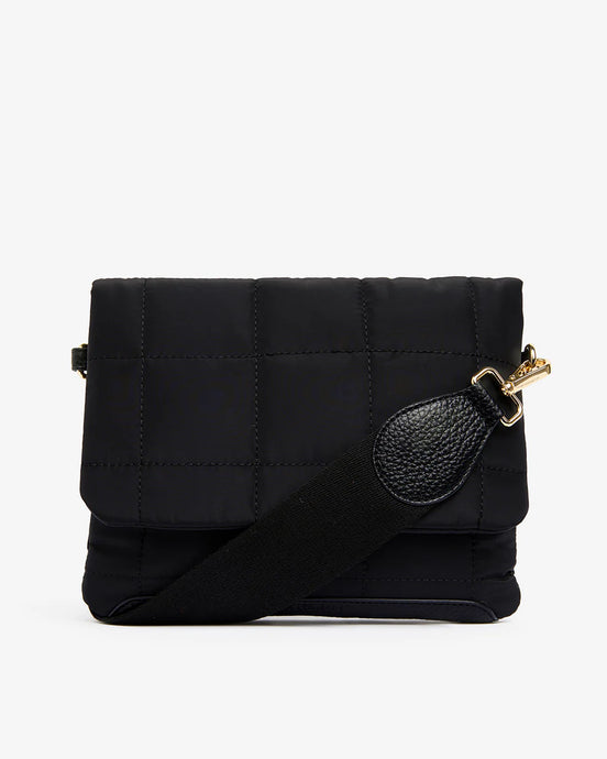 Windsor Crossbody - Black/Oyster