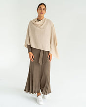 Load image into Gallery viewer, Cashmere Caplet - Oatmeal