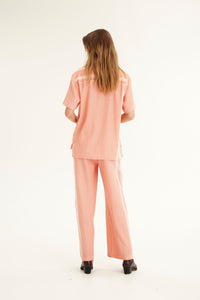 Gaia Pants -Pink Dogwood & Lantana