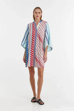 Load image into Gallery viewer, Sandra Short Dress - M.Zakar Blue/Red