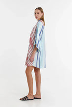 Load image into Gallery viewer, Sandra Short Dress - M.Zakar Blue/Red