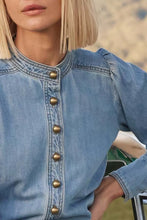 Load image into Gallery viewer, Hanker Top - Light Washed Denim