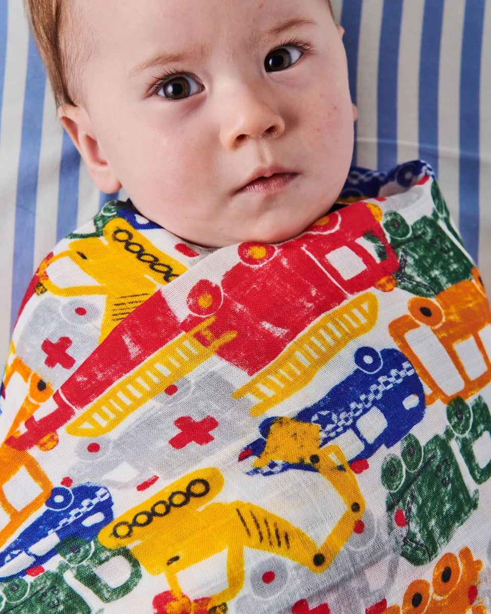 Swaddle Bamboo - Big Wheels – The Hunted Co