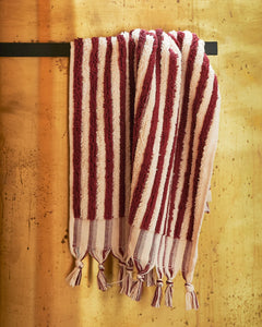 Hand Towel Turkish - Rumba Stripe