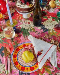 Linen Tablecloth - Bush Christmas