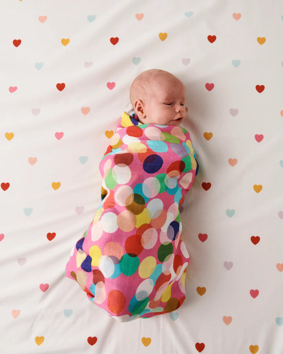 Swaddle Bamboo - Confetti Pink