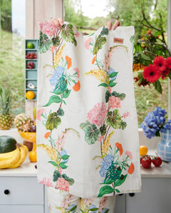 Linen Tea Towel - Bouquet Beauty