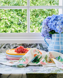 Linen Tea Towel - Bouquet Beauty