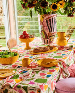 Linen Tablecloth - Stephanie's Harvest