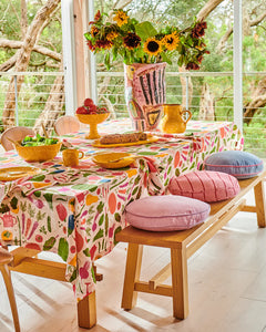 Linen Tablecloth - Stephanie's Harvest