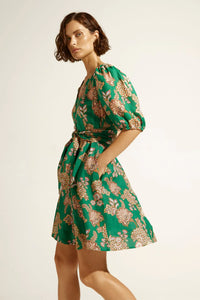 Quota Dress - K'gari Palm Green