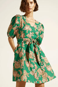 Quota Dress - K'gari Palm Green