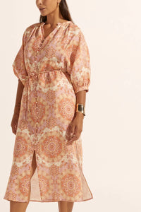 Sojourn Dress - Sunset Mosaic