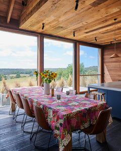 Linen Tablecloth - Bush Christmas