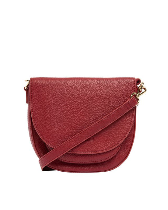 Salerno Petite Crossbody - Burgundy